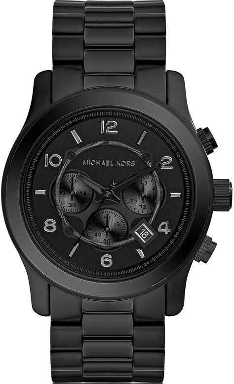 michael kors black onyx watch|michael kors watches black.